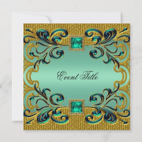 Custom New Year's Party Invitation