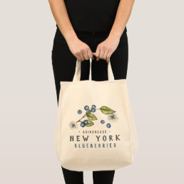 Custom New York Blueberries  Tote Bag