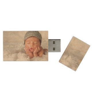 Custom Newborn Photo USB Flash Drive