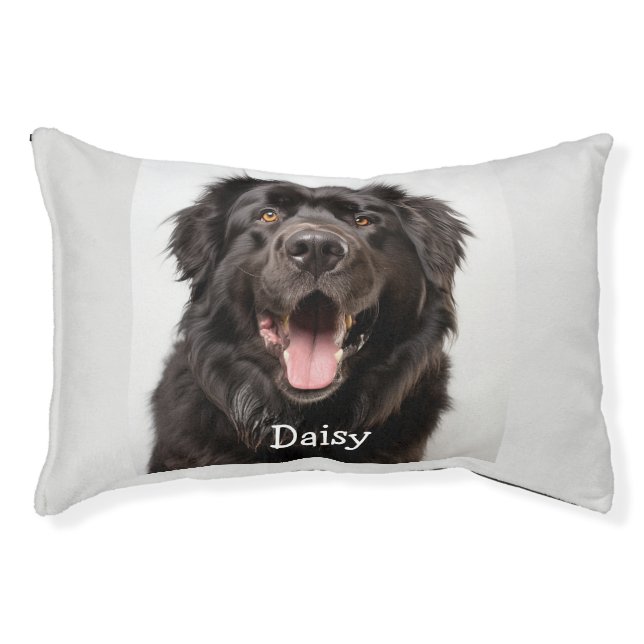 Custom Newfoundland Dog Pet Animal  Bed (Front)