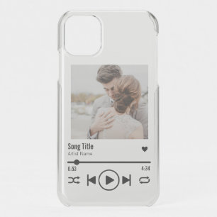 Custom Newlywed Photo Song Playlist iPhone 11 Case