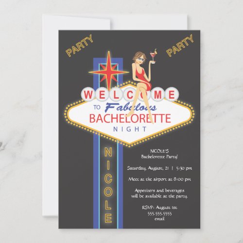 Custom _ NICOLE Girls Night Out Invitation