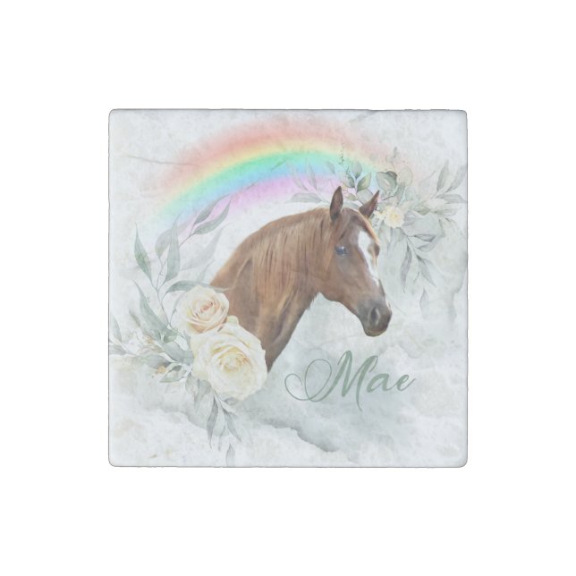 Custom Nicole - Mae 1 Stone Magnet (Front)