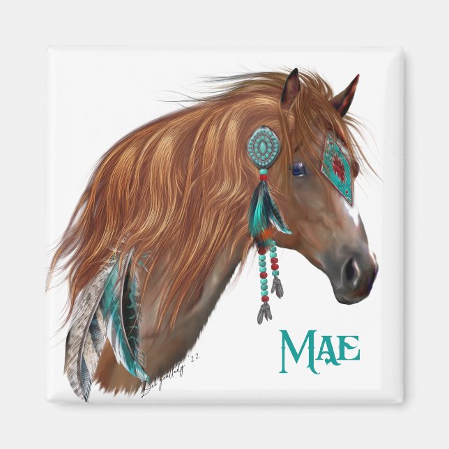 Custom Nicole - Mae 2a Magnet (Front)