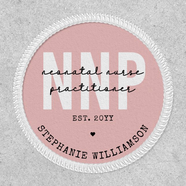 Custom NNP Neonatal Nurse Practitioner Patch (Front)