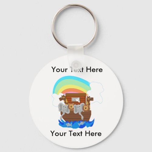 Custom Noahs Ark Keychain