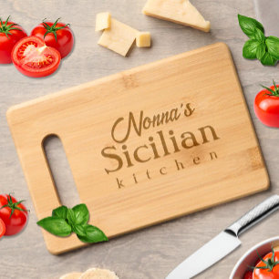 Custom Nonna Italian Kitchen – Personalized Engraved Cutting Board