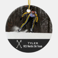 Custom Nordic Cross Country Skiing Photo Collage