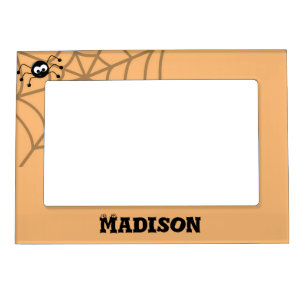 Custom Not So Scary Spider Halloween Magnetic Frame