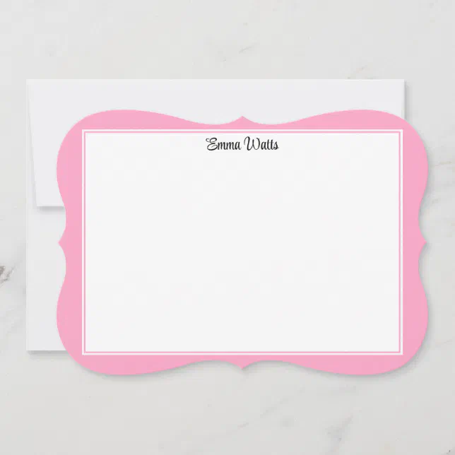 Custom Note Card | Zazzle