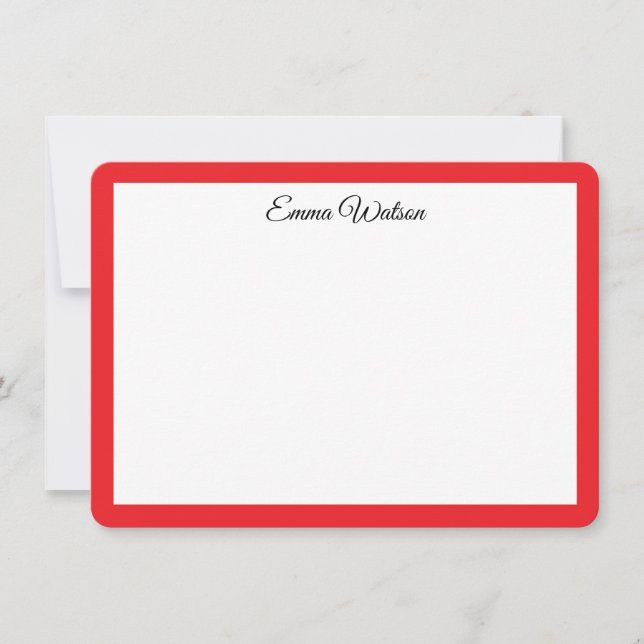 Custom Note Card (Front)