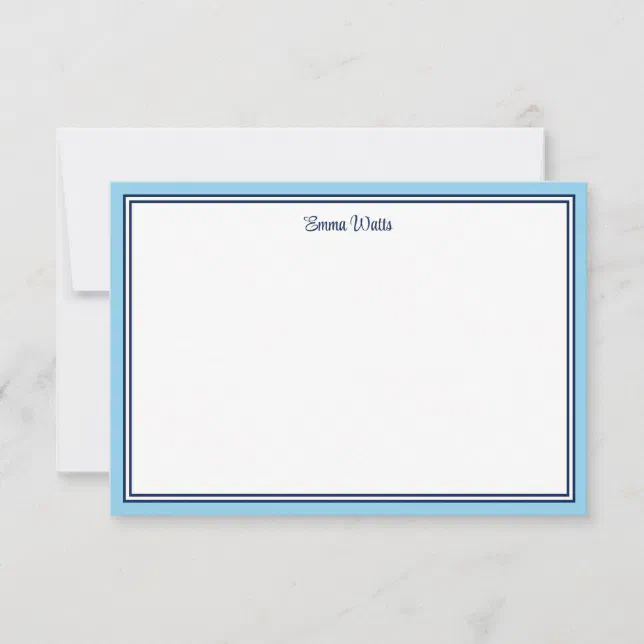 Note Card Front Custom Note Card | Zazzle