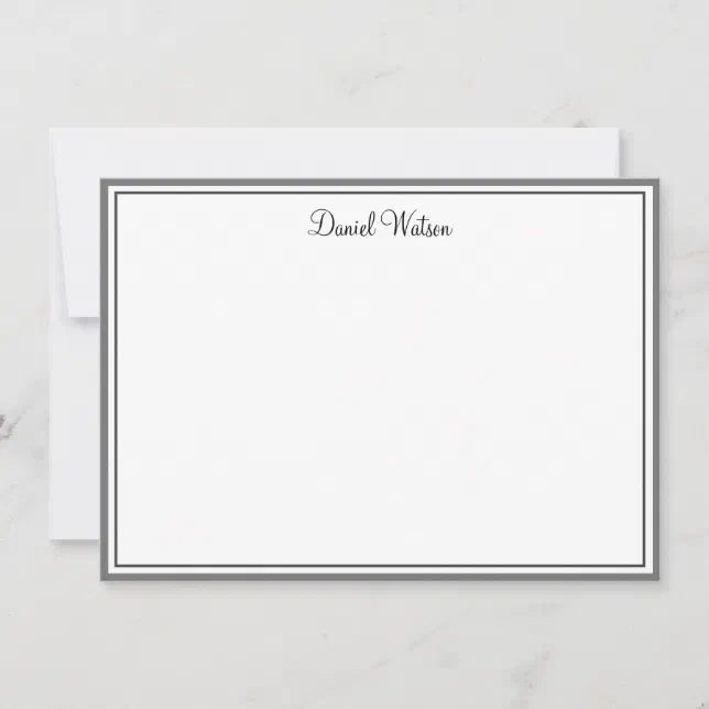 Custom Note Card | Zazzle