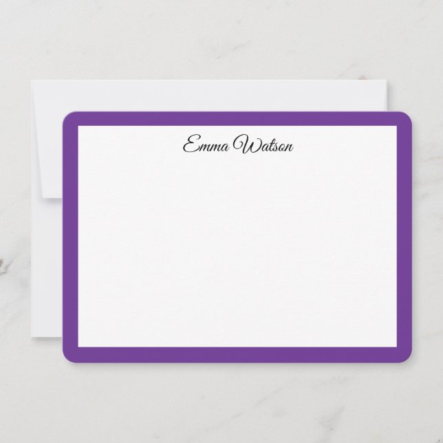 Custom Note Card (Front)