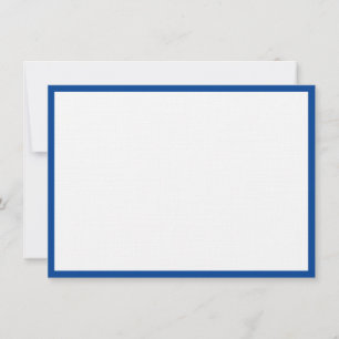 Custom Note Card-Linen Paper