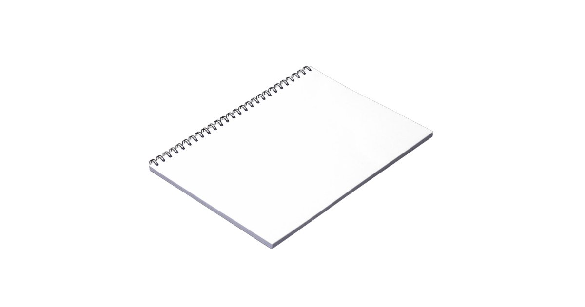 Photo Notebook (80 Pages B&W) | Zazzle