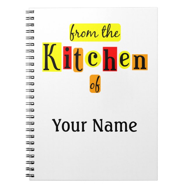 Custom Notebook (Front)