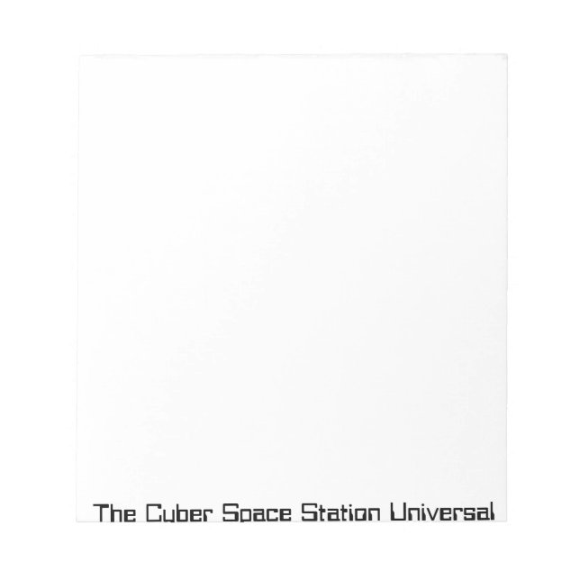 Custom Notepad (Front)