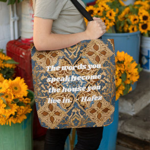 Custom Nowruz Iranian New Year Gift Khatam Art Tote Bag