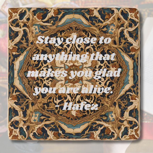 Custom Nowruz Persian New Year Gift Khatam Art Trivet (Custom Nowruz Persian New Year Gift Khatam Art)