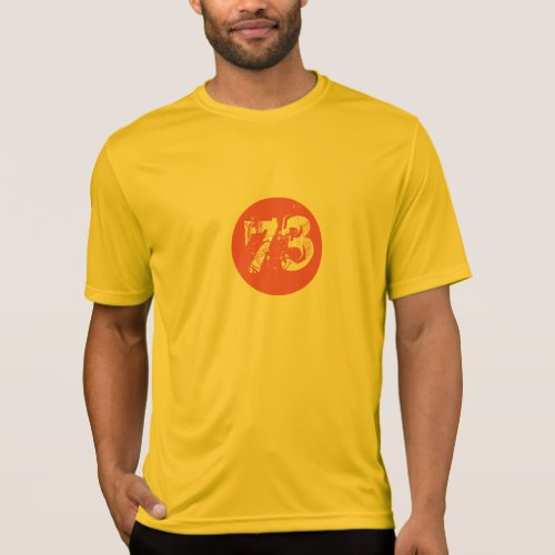custom number_73 t_shirt design gift idea