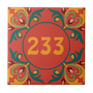 🧡💚💛 Custom number Oriental tiles, Azulejos Ceramic Tile