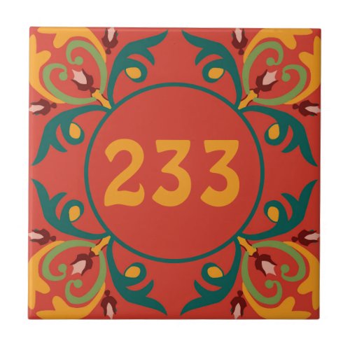  Custom number Oriental tiles Azulejos  Ceramic Tile