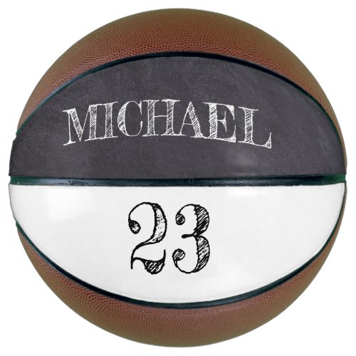 custom Number Personalized Name Ball Player Basketball