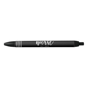 Custom Nurse Est Typography Nurse RN graduation Pen