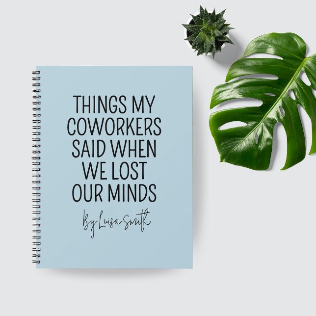 Custom Nurse Journal, Funny Hospital Coworker Gift Notebook (Funny Hospital Coworker Journal Gift, Personalized Notebook for Nurse Appreciation)