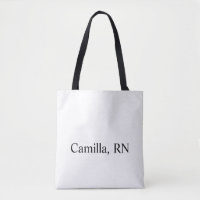 Custom Nurse Lunch Bag, Tote, RN Gift, Nurse Appre