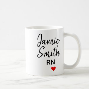 Custom nurse name mug nursing graduatIon RN
