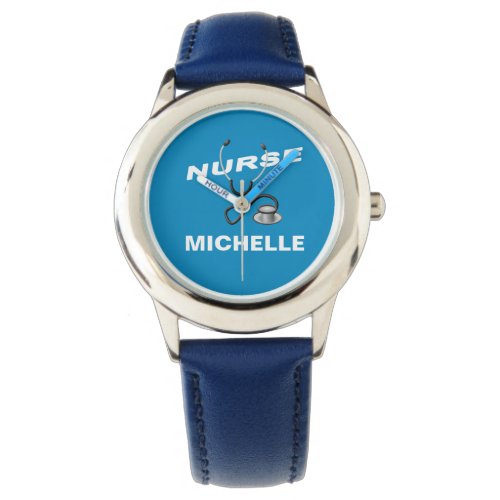 Custom Nurse Name Watch