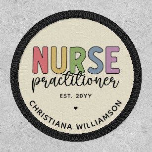 Custom Nurse Practitioner NP Nurse Graduation Patch