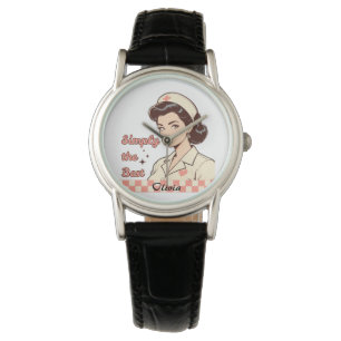 Custom Nurse Simply the Best Watch