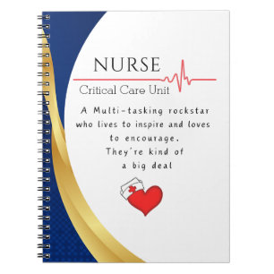 Custom Nurse Specialty Notebook