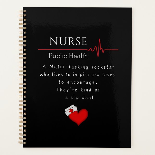 Custom Nurse Specialty  Planner (Front)