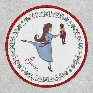 Custom Nutcracker Clara Christmas Ballet Bag Patch