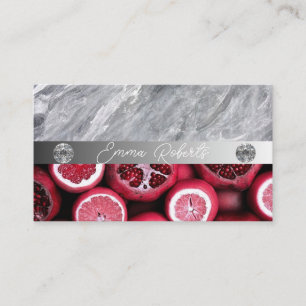 Custom Nutrition Therapist for Professional Image  Business Card