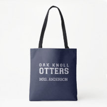 Custom Oak Knoll Tote (click to personalize)