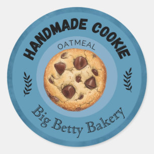 Custom Oatmeal Cookie Labels Personalized