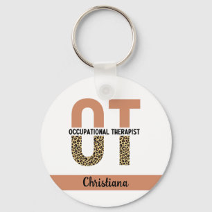Custom Occupational Therapist OT Appreciation Gift Keychain