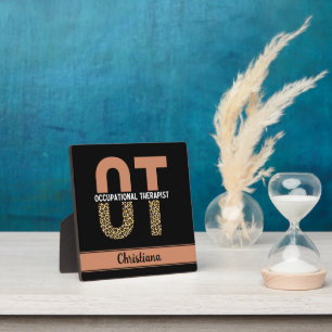 Custom Occupational Therapist OT Appreciation Gift Plaque