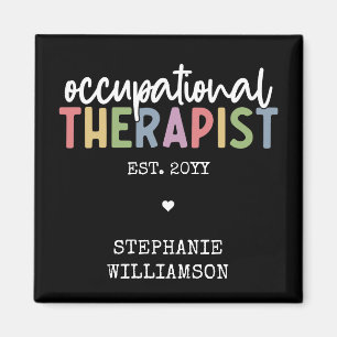Custom Occupational Therapist OT Gifts Magnet