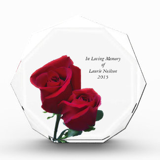 Custom Octagonal Memorial Award