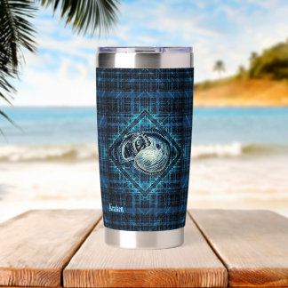 Custom Octopus Squid Nautilus Argonaut Name Insulated Tumbler