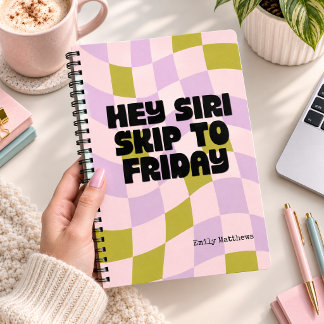 Custom Office Humor Notebook Meeting Notes