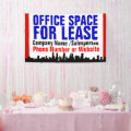 Custom Office Space For Lease Sign | Zazzle