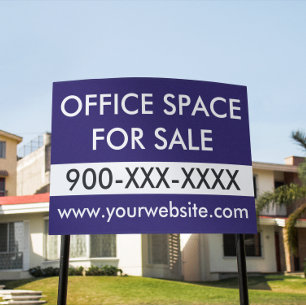 Custom Office Space for Sale Real Estate Template Sign