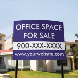Custom Office Space for Sale Real Estate Template Sign